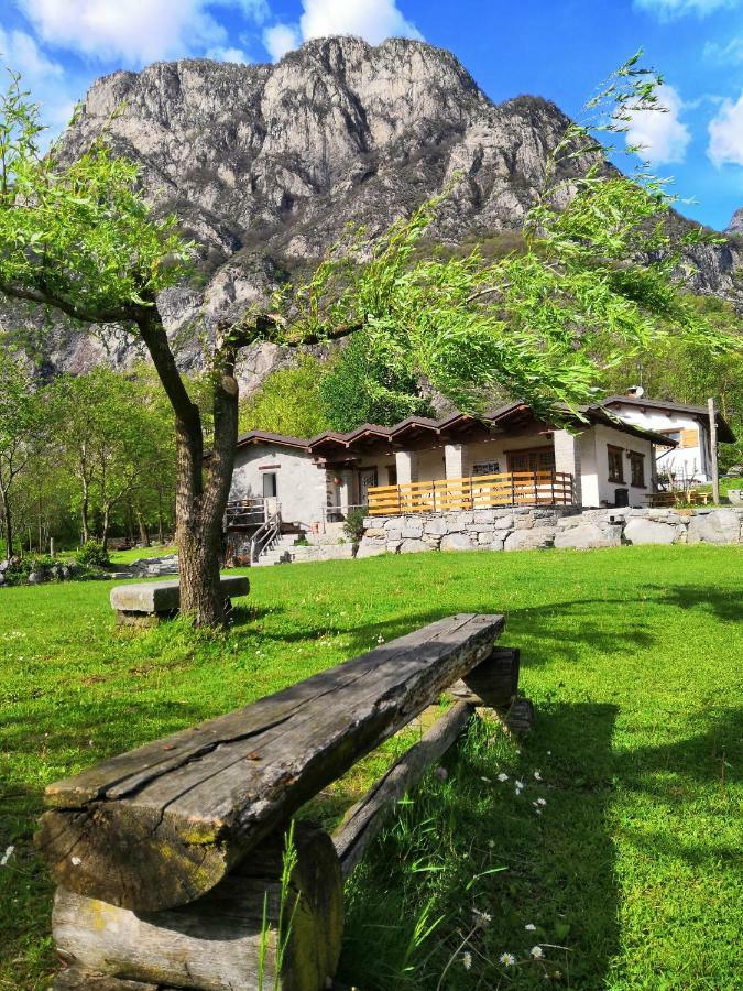 Agriturismo Val Codera Verceia Exteriör bild
